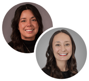 Savannah Richardson and Elizabeth Weathers Savannah Richardson and Elizabeth Weathers