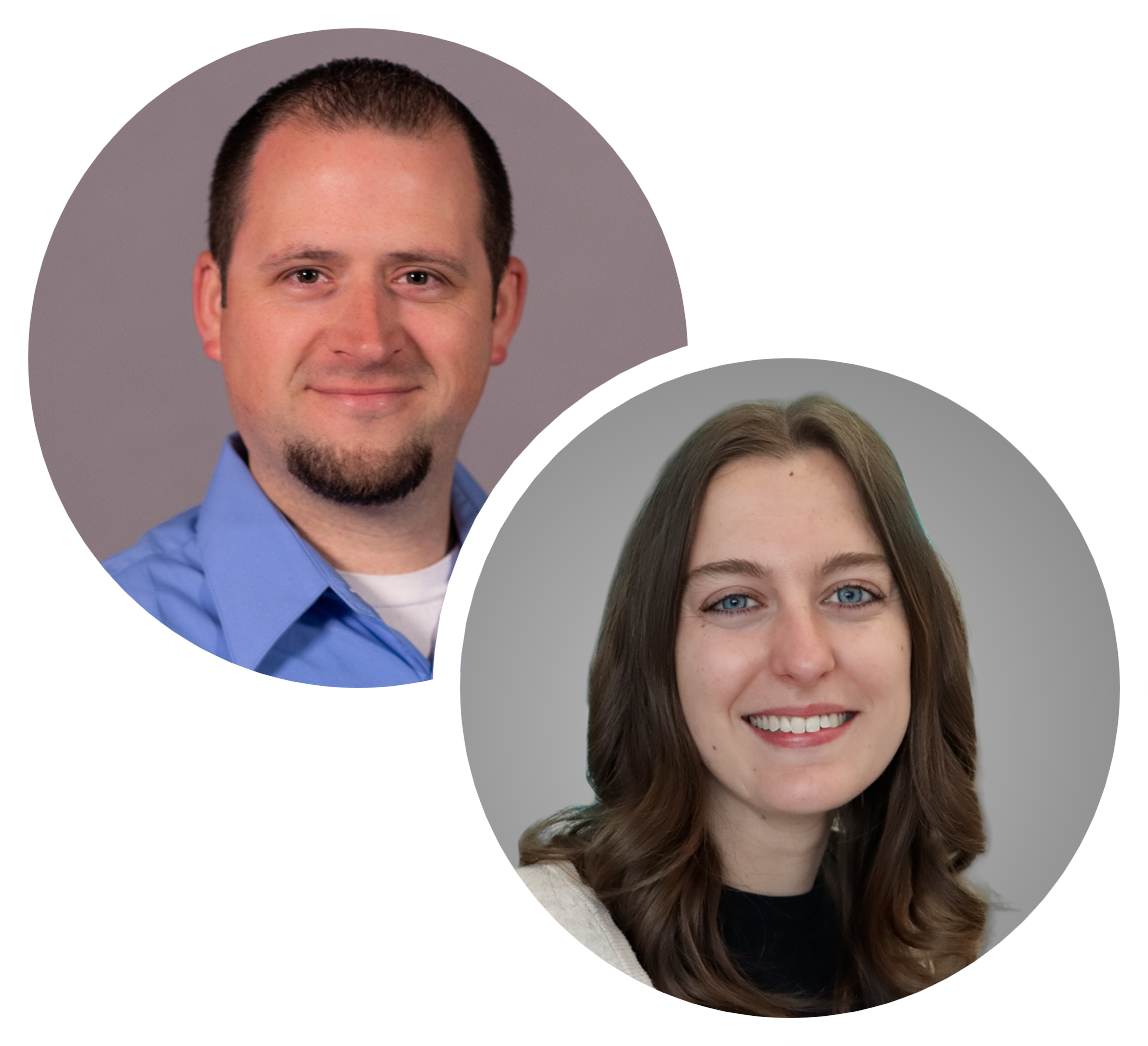 Jonathan Garner and Morgan Maret