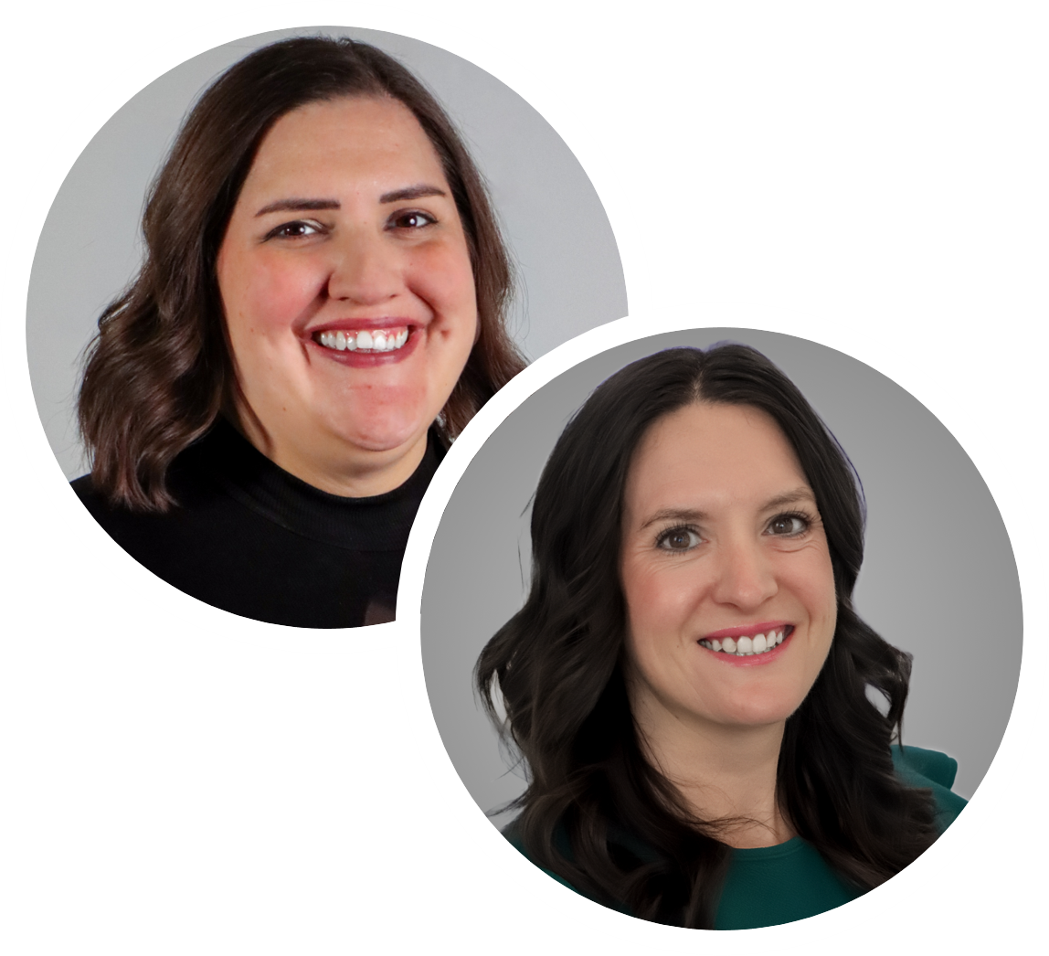 Samantha Torrez-Hidalgo and Erin Leleux