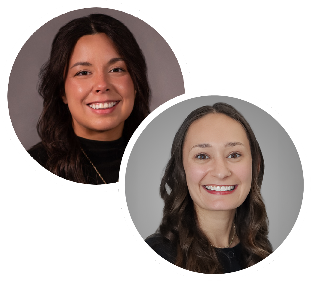 Savannah Richardson and Elizabeth Weathers